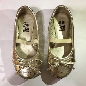 Harper Canyon Lil Ada Mary Jane Toddler sz 8 Gold